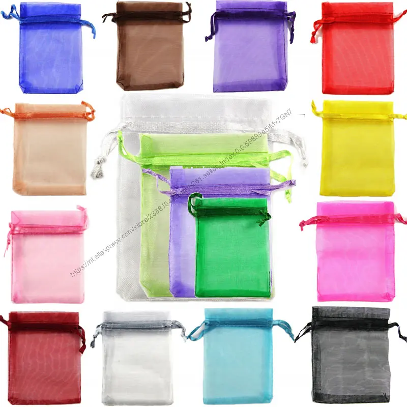 Мешки из органзы для украшений 25 шт. 30 х40 см|bag a|bag weddingbag bag |