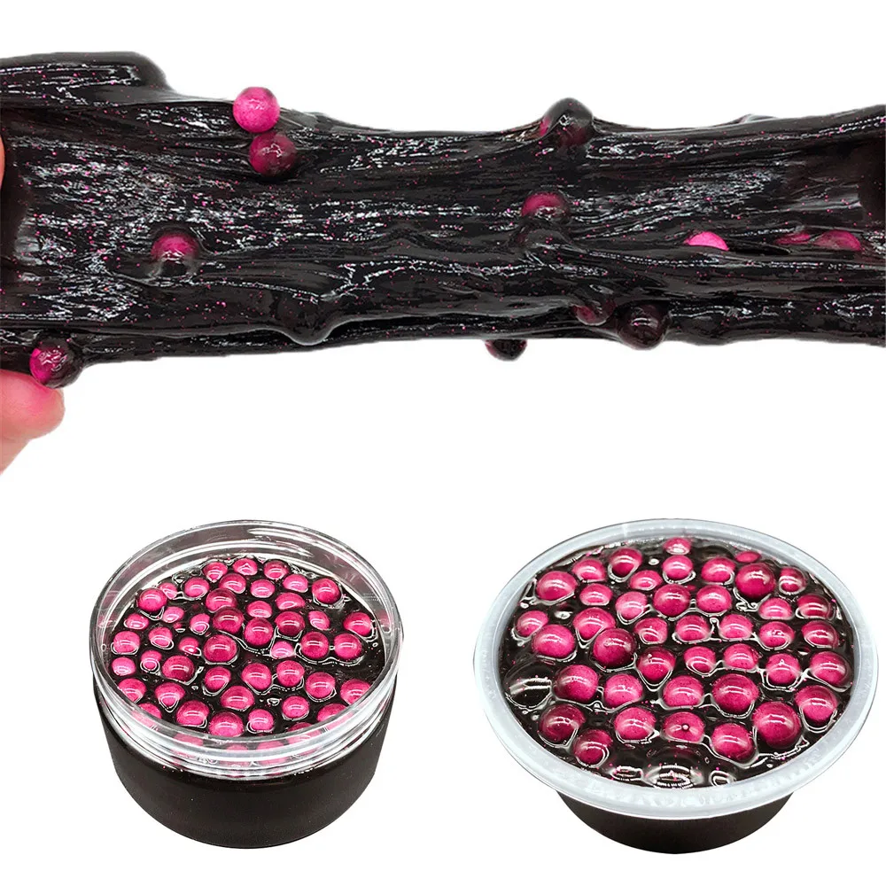 Новинка 2019 воздушная глина из пенопласта слизи черная кристальная грязевая