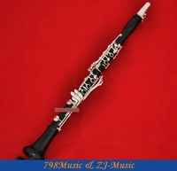 professional grenadilla black wooden 18 key bb clarinet boom system with case