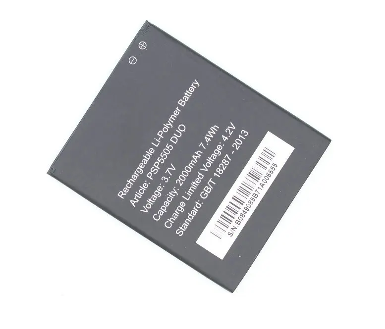 Seasonye 1x2000mAh/5505 WH PSP 5505 DUO 3.7VDC Сменный аккумулятор для Prestigio MultiPhone + код отслеживания |