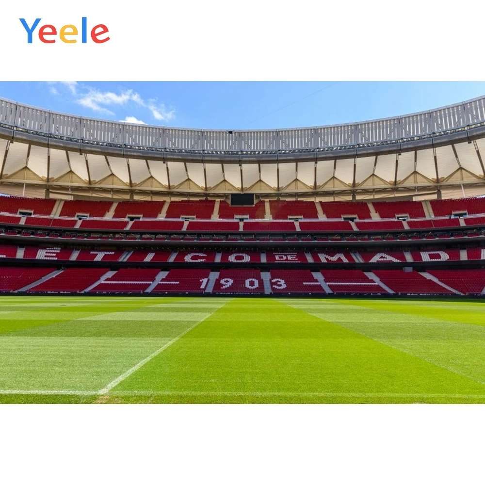 Yeele Атлетико Мадрид постер для футбола на футбольном поле Ad фотофоны