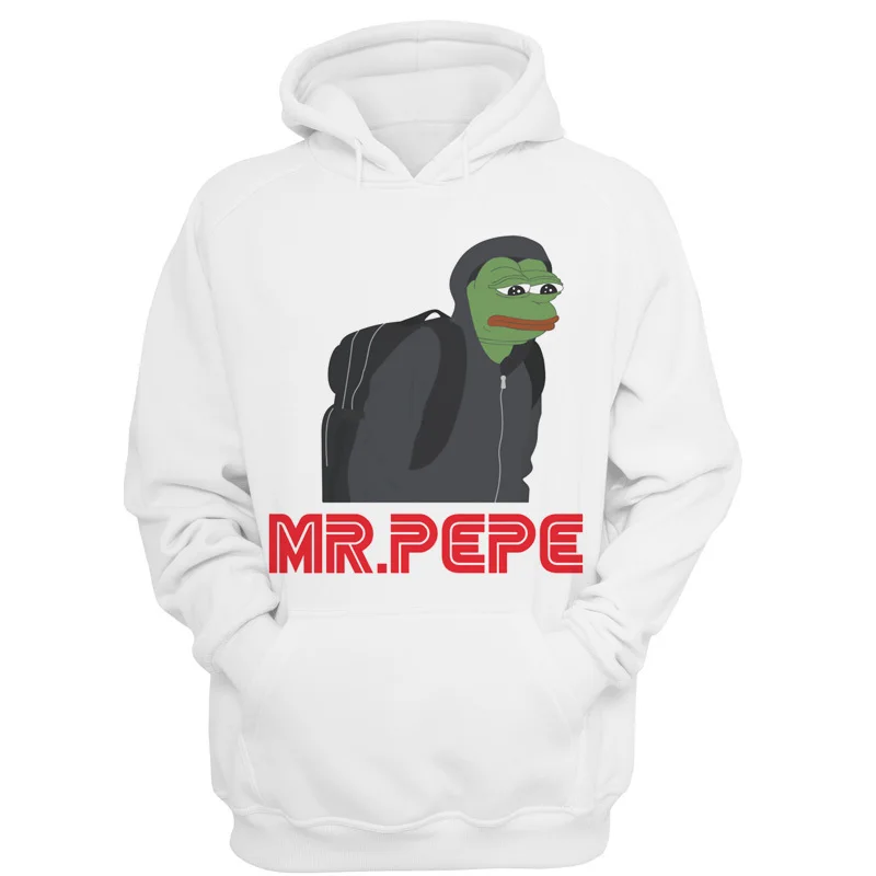 MR.PEPE mr robot 2018 новые женские 3D толстовки с капюшоном пуловеры мультяшным принтом