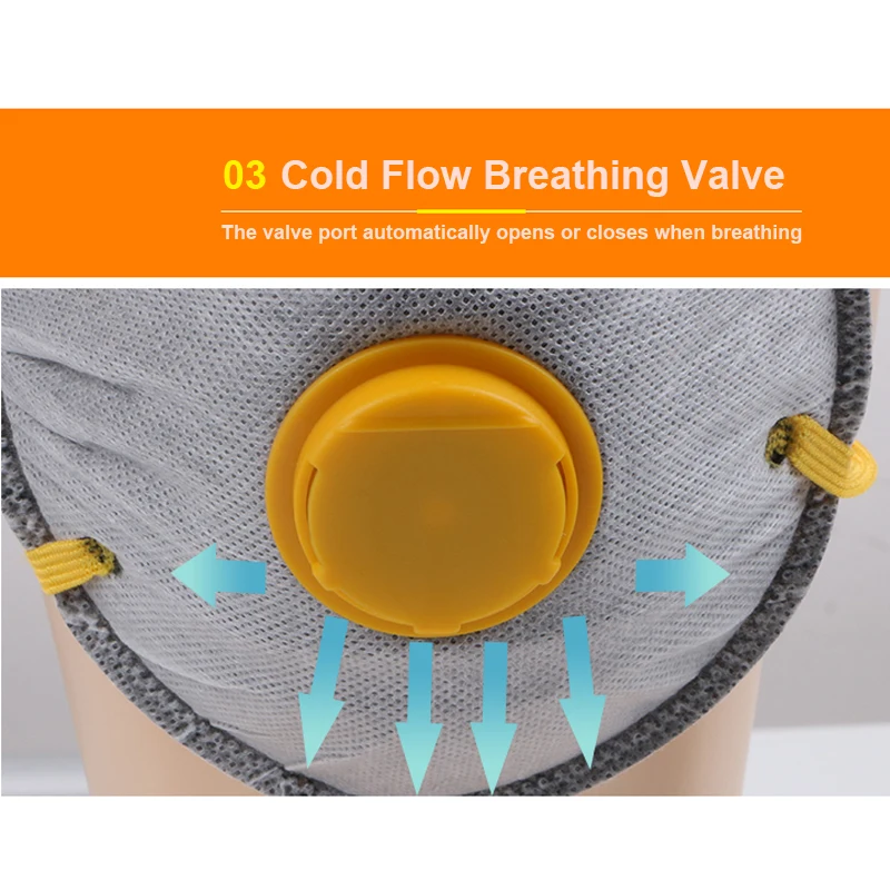 10ps Тип чашки частицы рот маска для лица нетканый респиратор защитный фильтр пыль