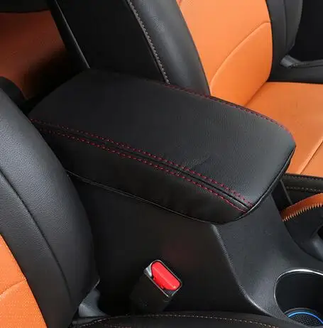 Подходит для hyundai creta ix25 2015-2018 подлокотник коробка PU кожаный чехол украшение