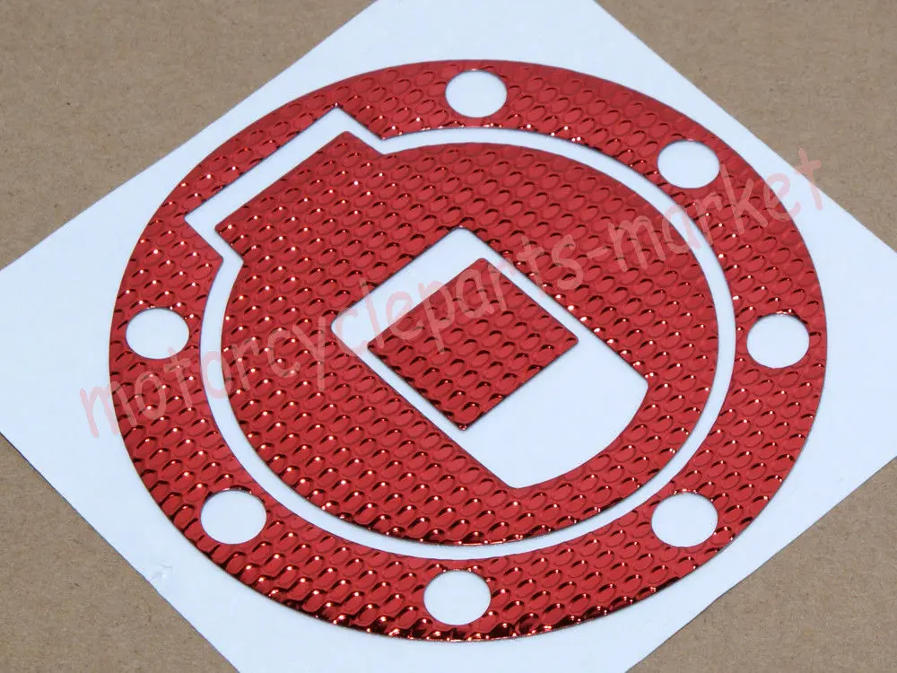 Motorcycle Red Fuel Gas Cap Cover Pad Sticker For Yamaha YZF R1 1998-1999 R6 1999-2000 600 750 1000 TDM850 900 TRX850 | Автомобили и