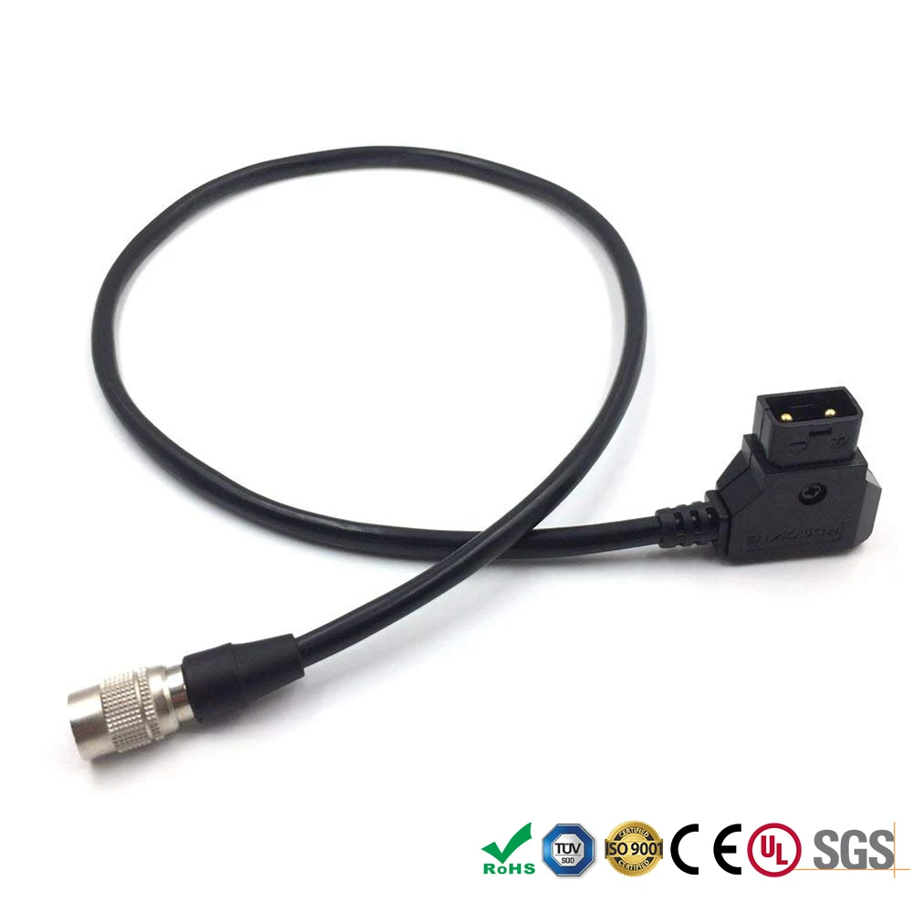4-контактный Hirose штекер к Anton Bauer D-Tap Dtap DC кабель питания для звукового устройства