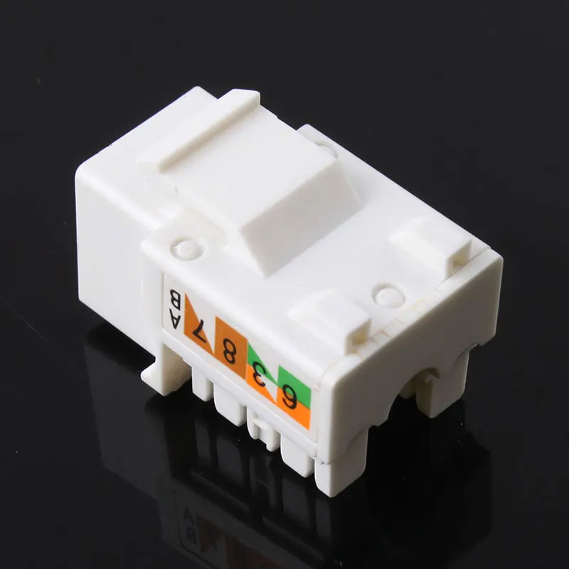 2 шт. Cat5E 110 удар вниз кистоун Джек RJ45 CAT5 сети #53046|keystone jack|keystone jack rj45network rj45 |