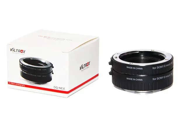 Кольцо удлинитель Viltrox для SONY E Mount DG NEX/6/7 A7 A7R A7S A7SII NEX 5R A6000 A6300|tube ring|macro extension tubeextension
