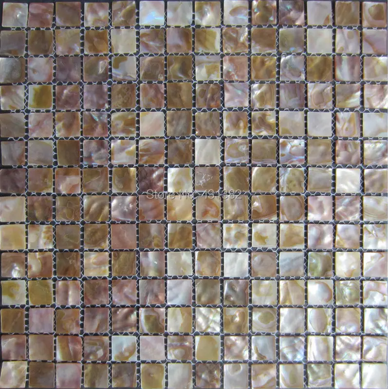 

11pcs Mother of pearl tiles shell Mosaic Tile,decorative materials,kitchen backsplash, bathroom wall flooring tiles