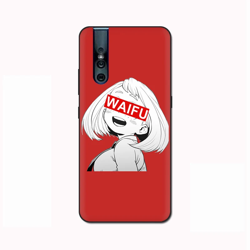 B10 Sugoi семпай аниме waifu чехол для телефона для VIVO Y53 Y55 Y81 V5 V7 V9 V11 V15 Pro Y17 Y69 Y71 Y91 Y93 Y66 X9 Z5X Y11 V17 U3 Y5S - Цвет: B10