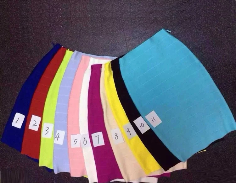 11 цветов пикантная облегающая юбка футляр из вискозы|bandage skirt|sheath skirtbandage rayon skirt |
