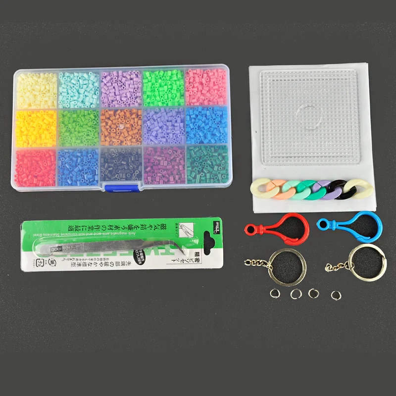Фотоэлемент 3 мм/предохранитель DIY Красочные 7500 бусины и пегборд 1 комплект бусин