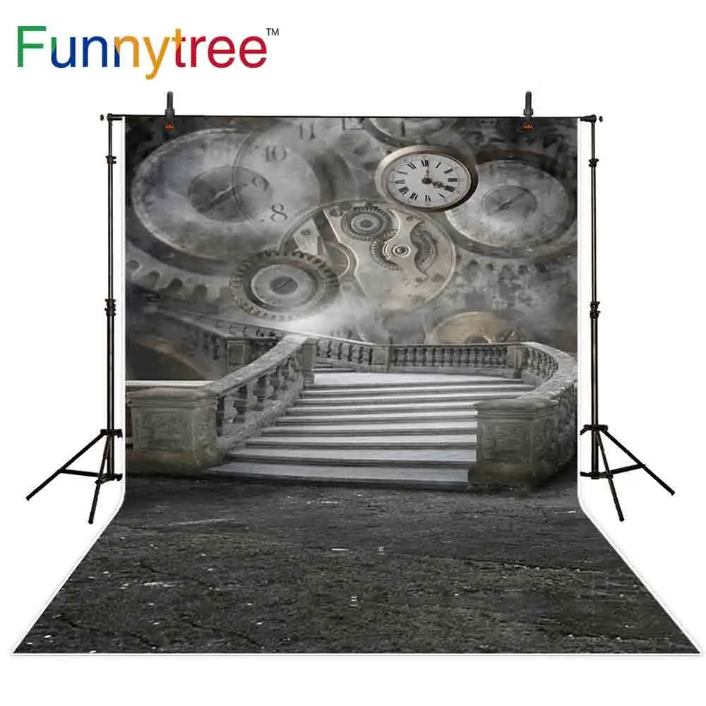 Фон для студийной фотосъемки Funnytree винтажный фон с изображением колокольчика