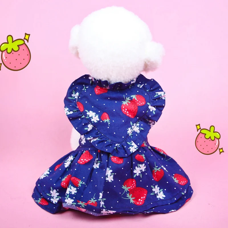 Летнее платье с милым котом для домашних собак и кошек милые свадебные юбки