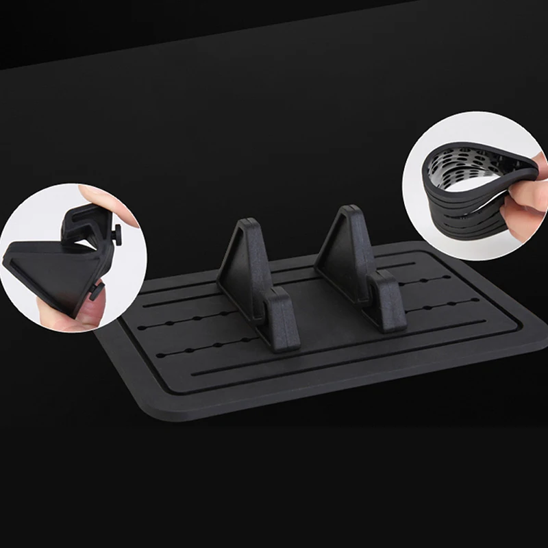 universal silicone mobile phone holder stand car mount telephone support for samsung s9 plus note 8 xiaomi iphone 6s x 7 8 plus free global shipping