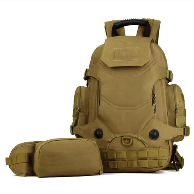 Военный Камуфляжный Рюкзак 40 литров многофункциональных дорожных сумок с тремя