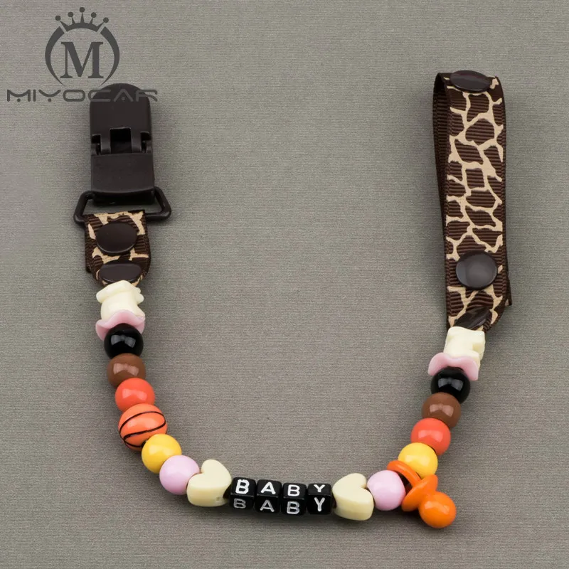 Индивидуальный Изготовленный вручную держатель для соски MIYOCAR|personalised name|hand madeholder