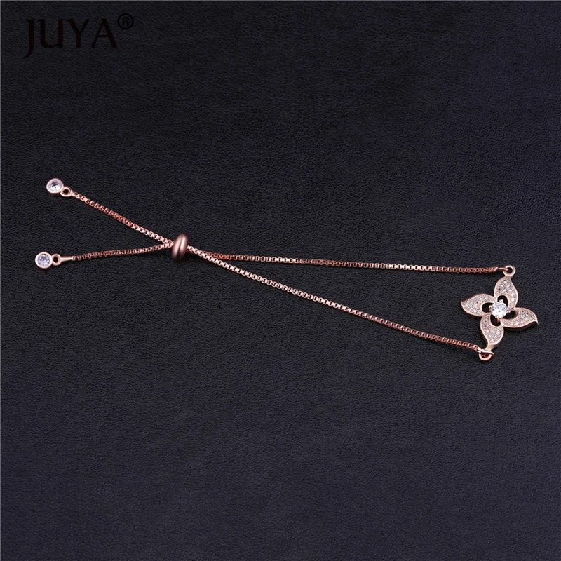 Женские браслеты ручной работы модные с цветами Очаровательная цепочка золотой