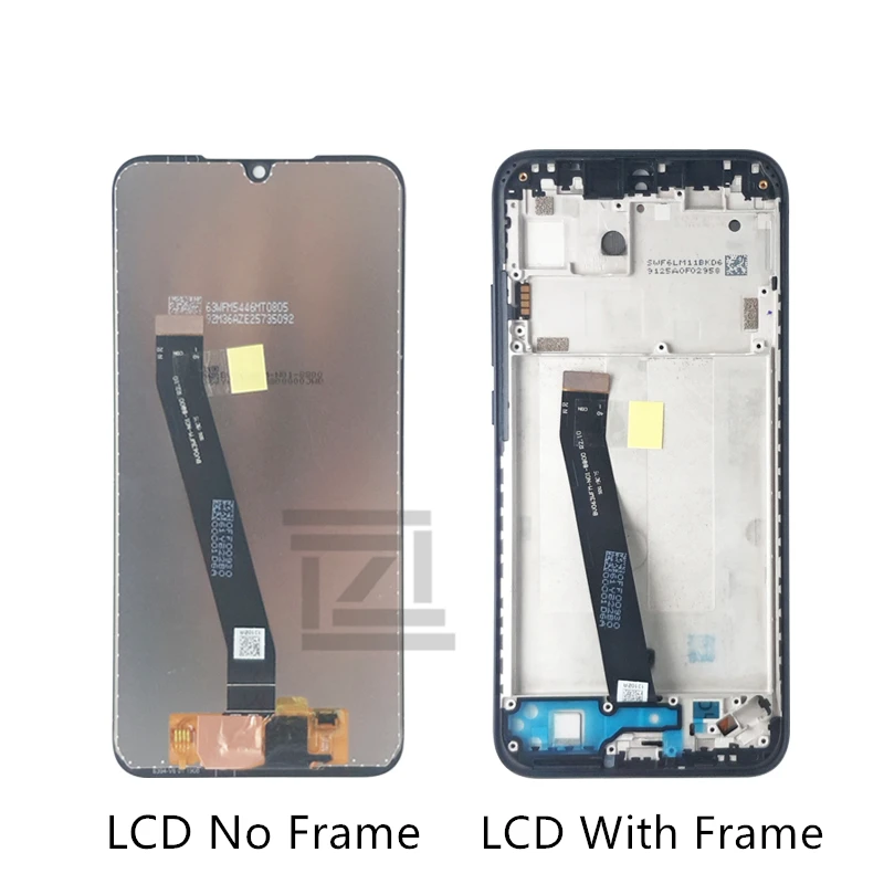 ЖК-дисплей для xiaomi Redmi 7 с дигитайзером сенсорного экрана в сборе рамкой запасные