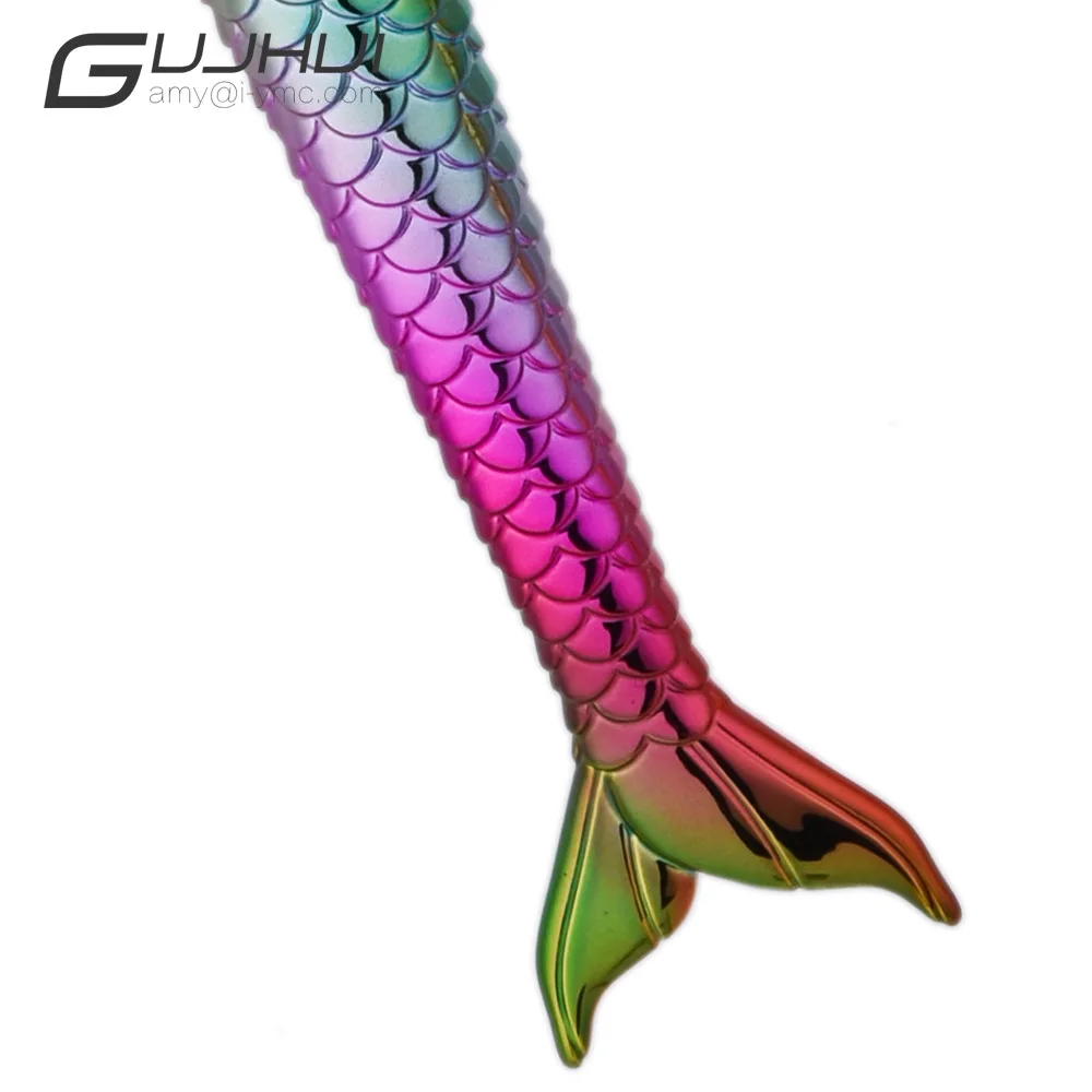 Мода Русалка Макияж Расчёски для волос смешивания Косметическая пудра Основа