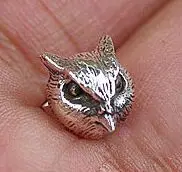 

Regalrock Cute Owl Stud Dissection Oddities Artery Gothic Jewelry Animal Witch Earring Fortune Teller Hot Ear Pendant Gift