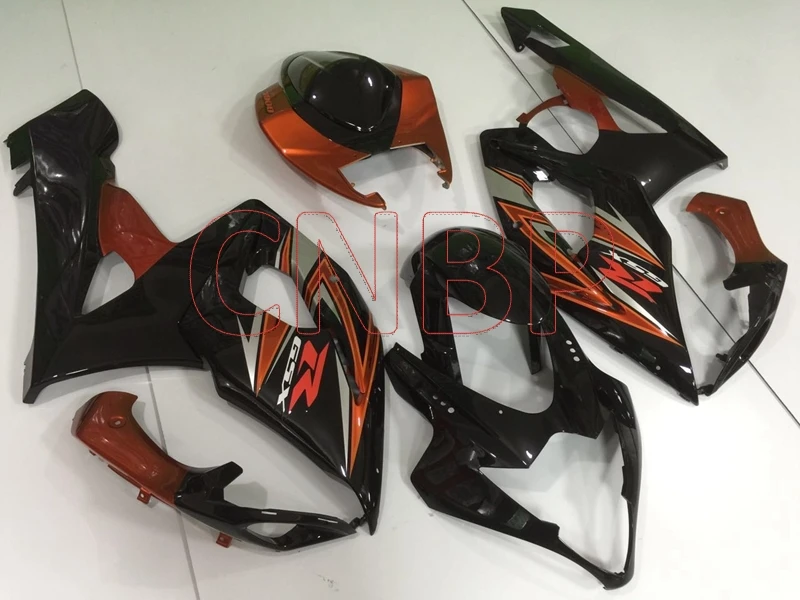 Обтекатели GSXR1000 2005 - 2006 K5 оранжевый черный корпус комплекты для Suzuki Abs обтекатель