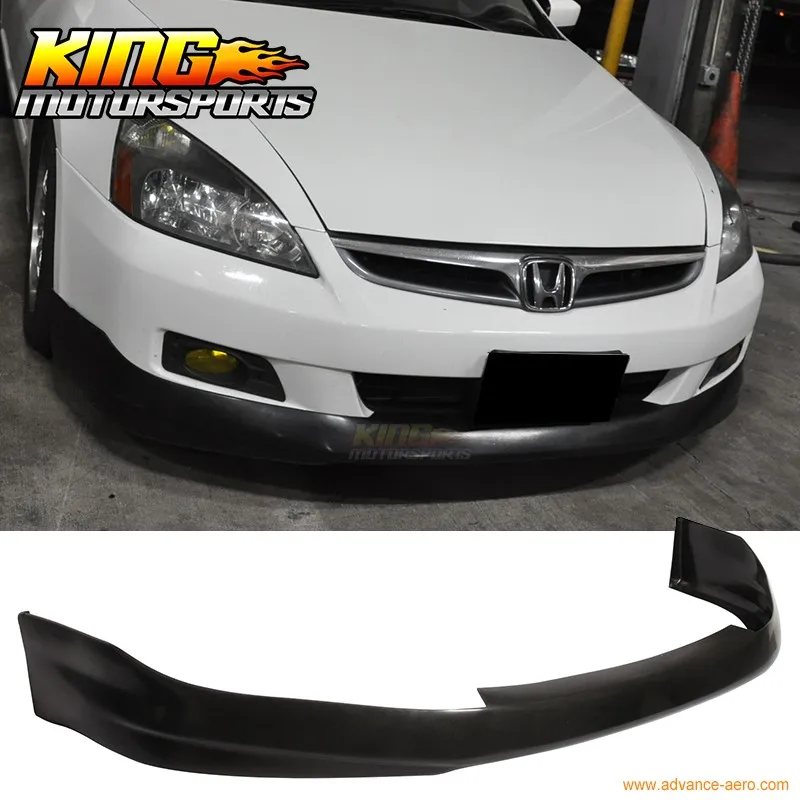 Подходит для 2006 2007 Honda Accord 2Dr Coupe переднего бампера губы HFP-стиль уретана
