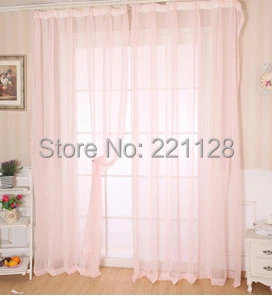 Краткое современное качество сплошной цвет белья вуаль занавес многоцветный