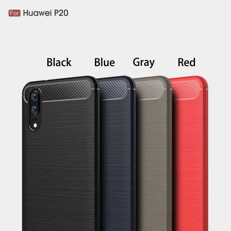 Силиконовый мягкий чехол для телефона huawei p20 tpu Тонкий lite новый тонкий матовый