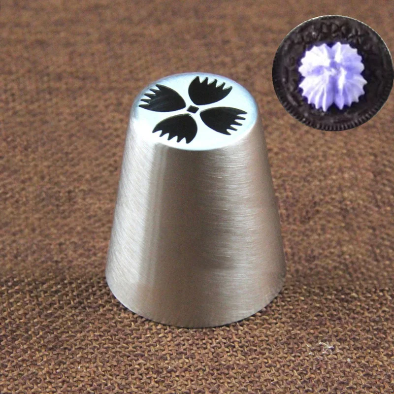 8 шт. насадки из нержавеющей стали для русской обледенения тюльпанами украшения