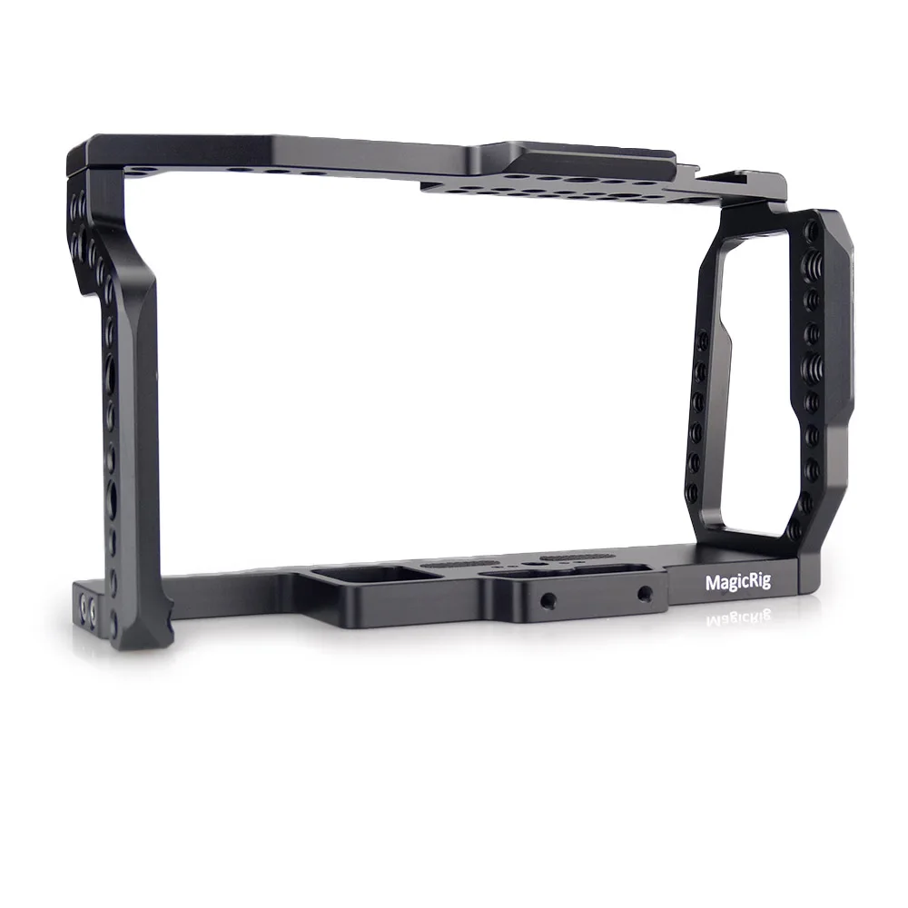 MAGICRIG BMPCC 4K клетка для камеры Blackmagic Pocket cinema camera BMPCC 4 K/BMPCC 6K для крепления микрофона монитор светодиодный светильник