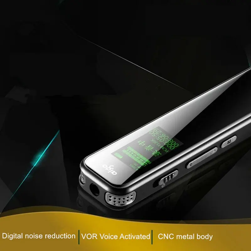 Профессиональный цифровой мини аудио диктофон Aigo R6699 с голосовой активацией