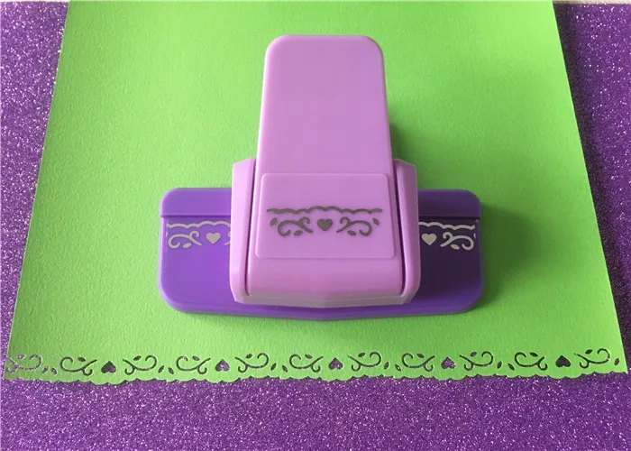 Бесплатная доставка новый модный дырокол для границ с любящим сердцем