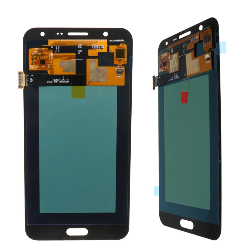 Super AMOLED 5," lcd для SAMSUNG Galaxy J7 J700 lcd дисплей кодирующий преобразователь сенсорного экрана в сборе J700F J700M J700H Замена