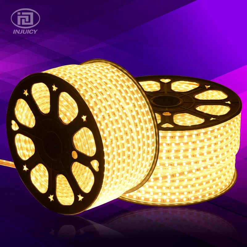 Водонепроницаемая гибкая светодиодная лента SMD5050 100 м/рулон 60 светодиодов/метр|5050