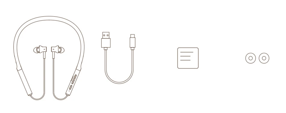 Xiaomi ожерелье с Bluetooth наушники беспроводной спортивные mic музыка Магнитная Стильная мода телефон воротник гарнитура