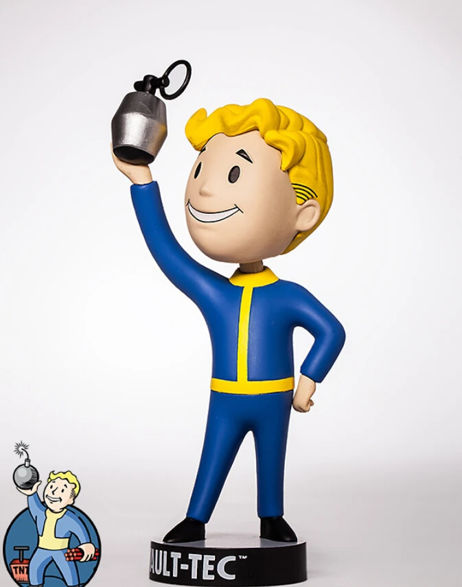 7 стилей 13 см Fallout 4 хранилище для мальчиков качающейся головой ПВХ фигурка