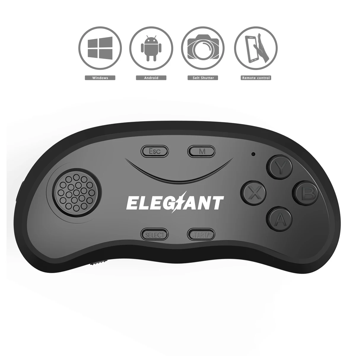 ELEGIANT 2 поколения bluetooth 3,0 VR очки пульт дистанционного управления геймпад для Android IOS PC