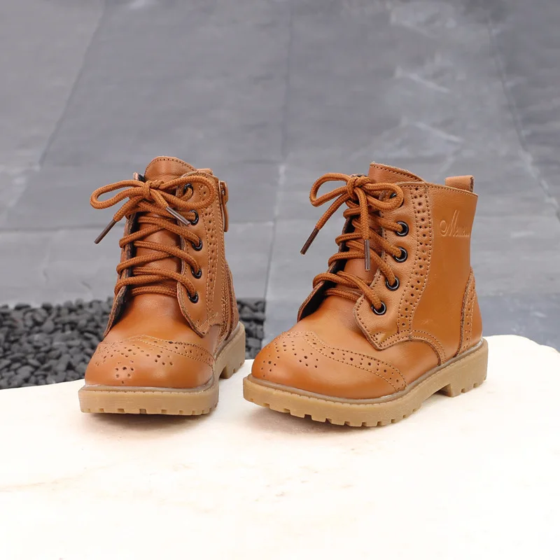 Детские ботинки BeckyWalk осенне зимние мартинсы для девочек и мальчиков