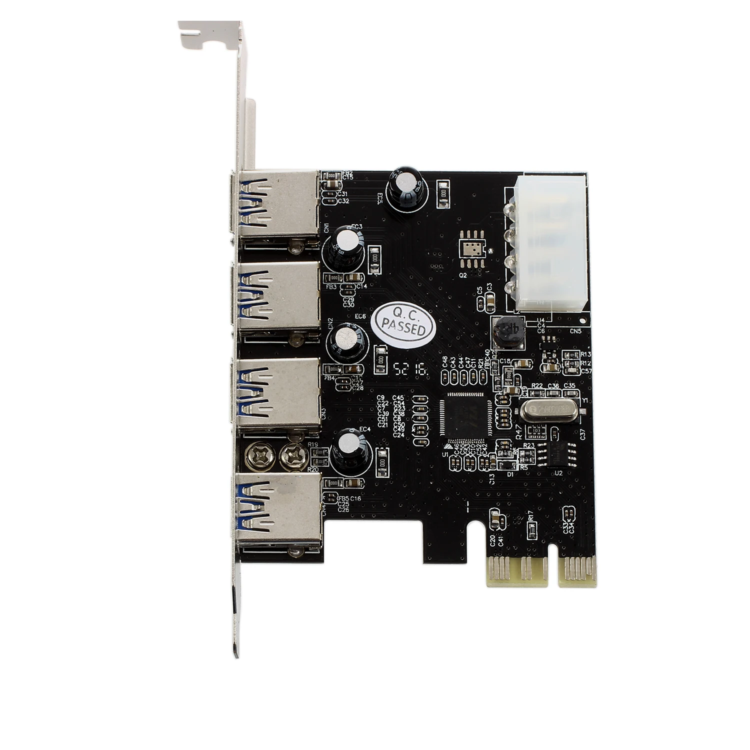 Акция! Быстрый адаптер карты расширения USB 3 0 PCI E PCIE 4 порта | Компьютеры и офис