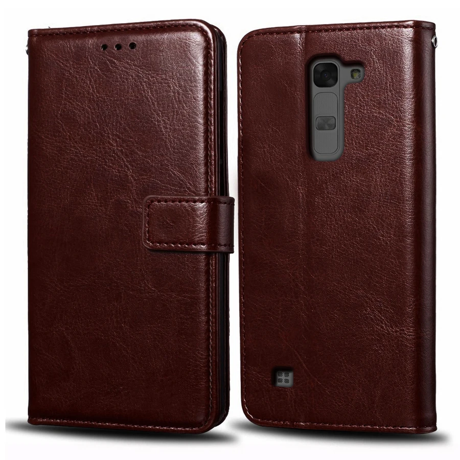 Кожаный чехол-бумажник для LG Magna H502F H522Y G4c H525N H500F, откидной Чехол для телефона с отделениями для карт, подставка, держатель Funda H500F Volt 2 LS751