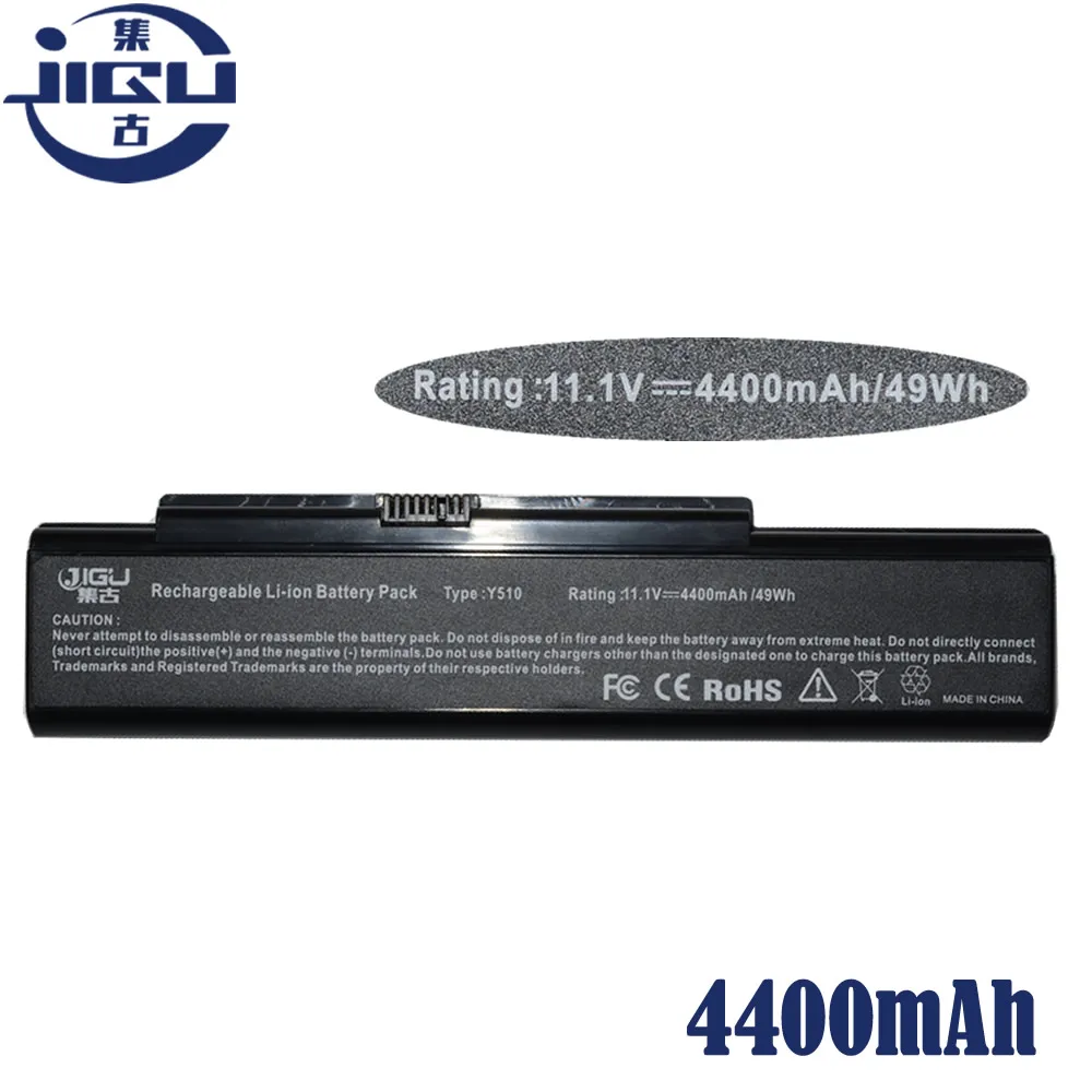 Аккумулятор JIGU для ноутбука 45J7706 ASM 121000649 FRU 121TS0A0A Lenovo 3000 Y500 Y510 Y510A IdeaPad V550 Y530 Y530A Y730A