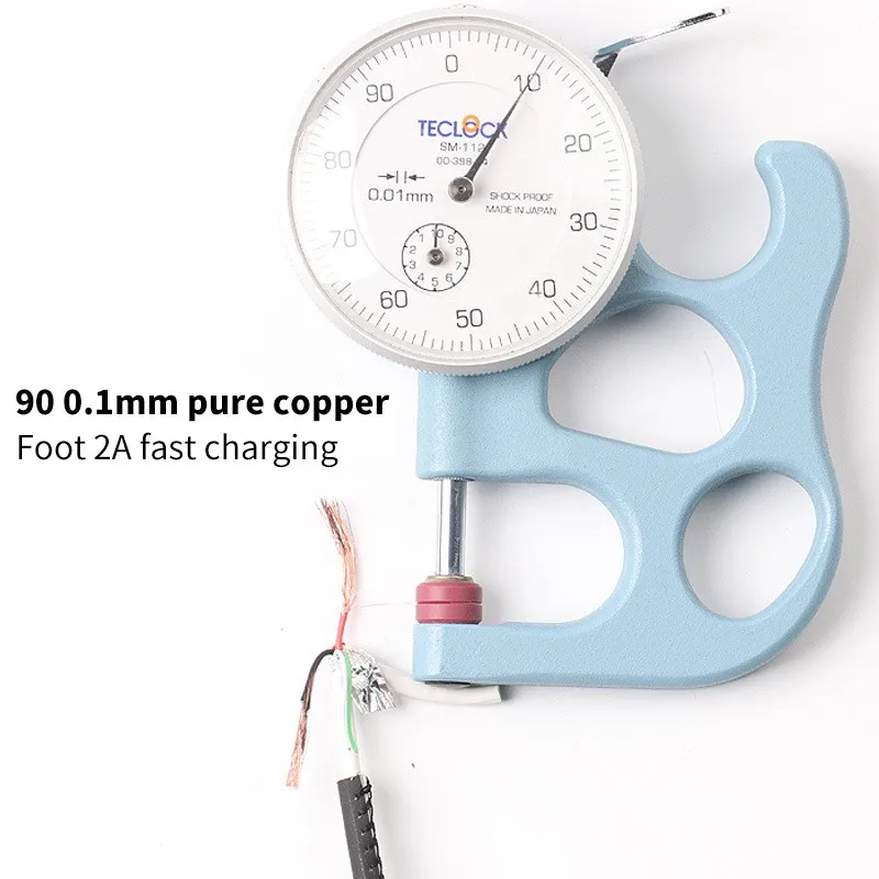 Новый зарядный кабель для iPhone Android Micro USB универсальный мобильный телефон