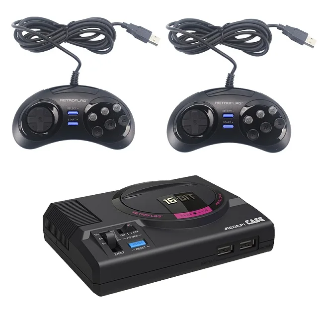 Case and Gamepad Retroflag MEGAPi чехол Raspberry Pi 3 Чехол коробка с функциональной кнопкой классический USB геймпад для Raspberry Pi 3 Model B+ Pi3 B Plus - Цвет: Case and Gamepad