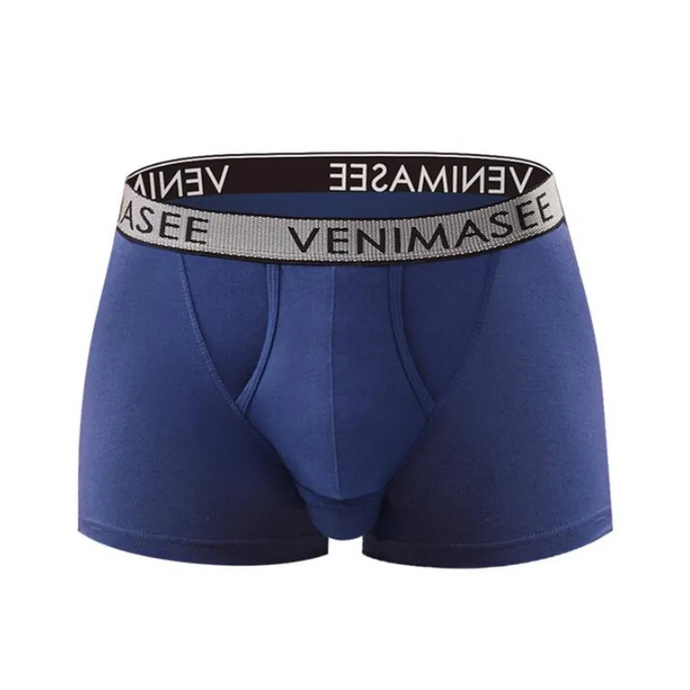 5 шт./партия мужское нижнее белье боксеры Короткие хлопковые трусики для ухода за