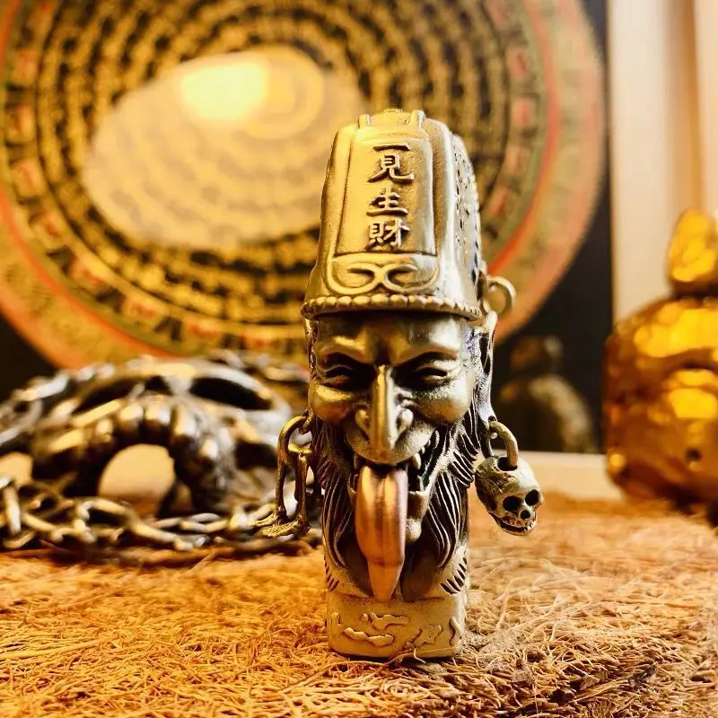 Китайская латунная масляная зажигалка, Мужская зажигалка в подарок