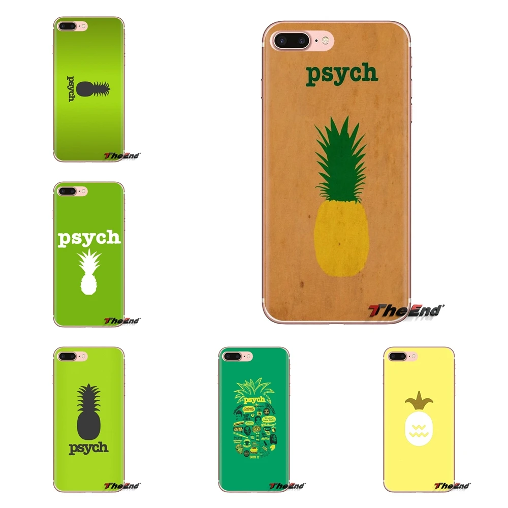 Для iPod Touch Apple iPhone 4 4S 5 5S SE 5C 6 6S 7 8 X XR XS Plus MAX мягкий прозрачный чехол с логотипом Psych Tv