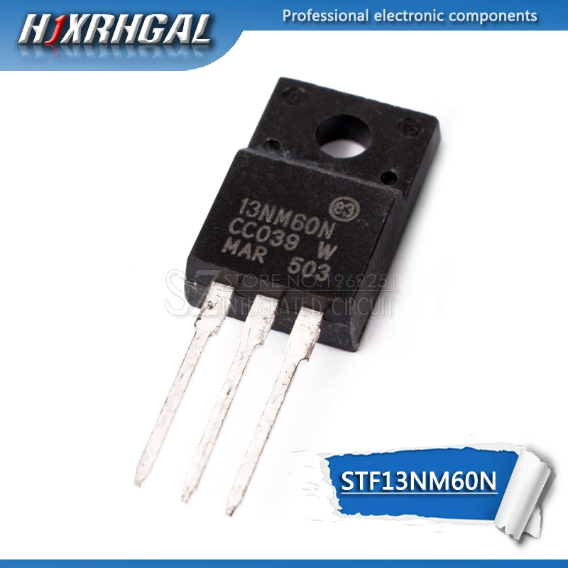 

10 шт. STF13NM60N TO-220F 13NM60N TO220F 13NM60 MOSFET