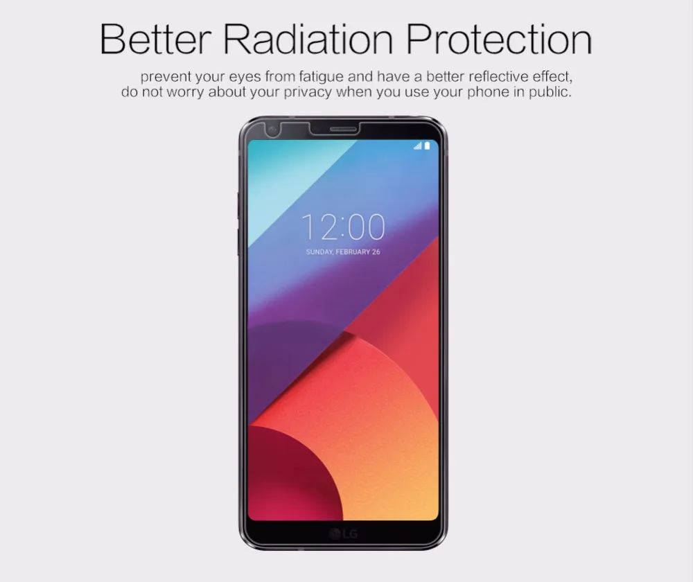 2 шт./лот Защита экрана для LG G6 NILLKIN антибликовый матовый или кристально