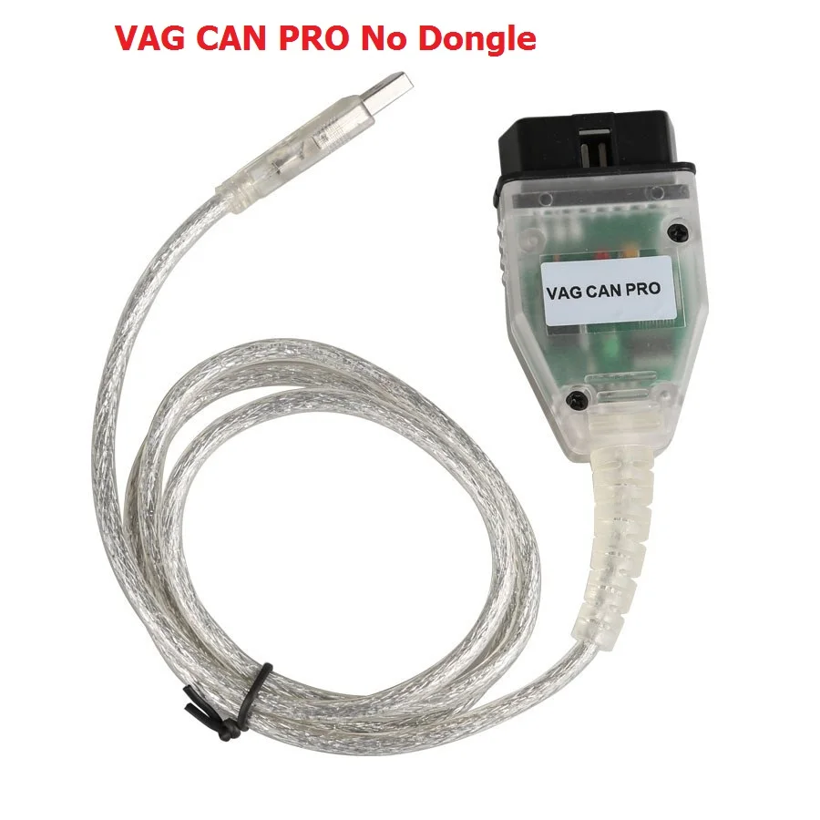 No dongle Новейший VAG CAN PRO BUS+ UDS+ K-line S.W версия 5.5.1 VCP сканер VAG CAN pro с бесплатной доставкой - Цвет: No dongle